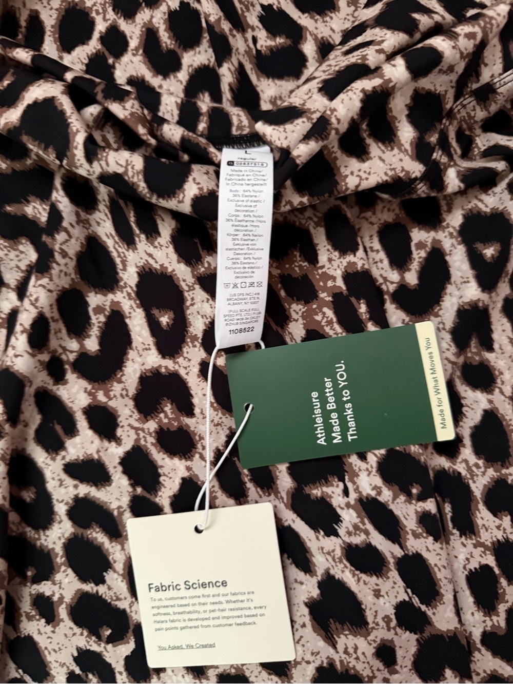 Halara Leopard Print Flared Skort - Brown/Black - Picture 2 of 3